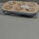 Jello Molds 3pcs Silicone Fluted Tube Cake Pans, 6 Cavity Heritage Bundtlette Cake Silicone Mold for Baking Non Stick Fancy Molds (Pink+Blue+Gray, Fluted Tube)