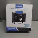 Aokeo Studio Recording Microphone Isolation Shield, Pop Filter.High density absorbent foam is used to filter vocal. Suitable for blue yeti and any condenser microphone recording equipment