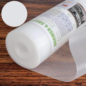 OcePor Shelf Liner,Drawer Liner,12IN x 20FT Shelf Liners Paper for Kitchen Cabinets Non-Adhesive,Non Slip Kitchen Cabinet Liner for Refrigerator,Wire Shelving and Bathroom (Clear)
