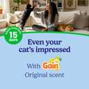 Fresh Step Odor Shield Advanced Multi Cat Clumping Litter with Febreze Freshness, Gain Original Scent, 18.5 lbEach, Pack of 2 