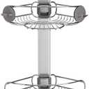 simplehuman Corner Shower Caddy, Stainless Steel and Anodized Aluminum