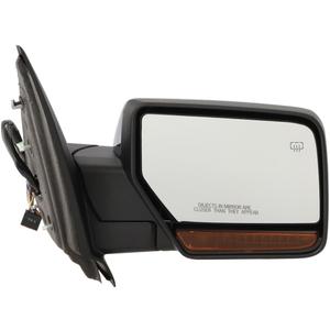 Rareelectrical New Right Mirror Compatible With Lincoln Ford Navigator Expedition Expedition El 5.4L 2007-2007 By Part Numbers Fo1321391 Fo1321377 8L7z17682aa 8L1z17682ga Jln15cr-S