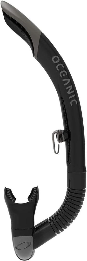 Oceanic Ultra SD Semi-Dry Snorkel (Black/Titanium)