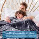 inhand Cooling Blanket King Size (90"x108"), Cooling Blankets for Hot Sleepers, Absorbs Heat to Keep Adults Cool for Summer Nights Sweats, Thin Cold Lightweight Blanket for Couch Bed, All Season Use