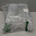 iPEGTOP Set of 2 Kitchen Cabinet Shelf Organizer, Medium (13 x 9.4 Inch) Bathroom Cabinet Organization Wire Shelf Rack, Rustproof Storage Space Saver Shelves for Countertops Pantries Utensils (Chrome)