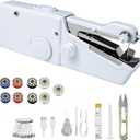 Handheld Sewing Machine, Mini Hand Sewing Machine Portable for Beginners with Charging, Easy To Use, Suitable for Sewing Clothes, Family Travel, DIY