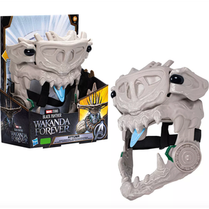 Marvel Studios'  Black Panther: Wakanda Forever Attuma Shark Armor Mask Role Play Toy with Hammerhead Expansion Feature, for Kids Ages 5 and Up