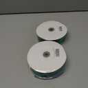 2 x 1-1/2" Wide x 100 Yards Wide Green Satin Ribbon Solid Fabric Ribbons Roll for Valentine's Day Crafts Chair Sash Gift Wrapping, Invitation Cards, Floral Sewing Party (Green)