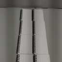 Koogel 400PCS Index Cards 3x5, Flash Cards with Waterproof Covers for Back to School, Lined Heavy Weight Notecards Ruled Study Flashcards with Spiral for Students Teachers Studying Learning, White