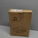 shopwithgreen Divided Plates for Kids Adults, 12 Inch Unbreakable Wheat Straw Portion Control Plates, Large Lightweight Reusable Compartment Lunch Trays, BPA Free Dishwasher & Microwave Safe, 4 Pack(Blush)