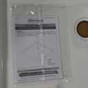 DreamLine SlimLine 42 in. D x 36 in. W x 2 3/4 in. H Center Drain Single Threshold Shower Base in White