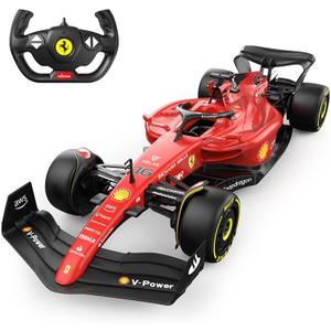 RASTAR F1 Car | 1:12 Ferrari F1-75 Remote Control Toy Car, Ferrari F1 RC Car for Boys Kids Adults, 2022 F1 Challenger, 2.4GHz