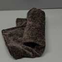 Pack of 2 Chocolate Brown Decorative Throw Pillow Covers 18x18 Cozy Soft Chenille Accent Vintage Square Couch Pillow Covers for Home Decor Bed Sofa Living Room