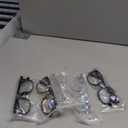 CCVOO Reading Glasses for Women/Men, Eyeglasses, Blue Light Readers for Women/Men, Computer Eye Glasses, Cheaters (2 Black/ 2 Transparent/ 1 Turtle)