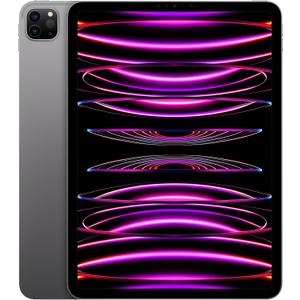 Apple iPad Pro 11-inch (4th Generation): with M2 chip, Liquid Retina Display, 128GB, Wi-Fi 6E, 12MP front/12MP and 10MP Back Cameras, Face ID, All-Day Battery Life  Space Gray