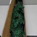 5Ft PVC Artificial Pencil Christmas Tree Slim Stand Green