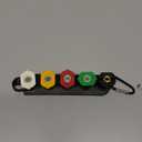 PWACCS Pressure Washer Accessories Kit  16 Inch Power Washer Replacement Wand with 5 Spray Tips and Turbo Nozzle  Compatible with Ryobi, Portland, Husky Black