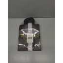 Sparkle and Bash 24 Pack Medium Black Thank You Party Favor Paper Goodie Gift Bags with Handles, Gold Foil