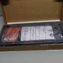 Yusong Narrow Side Table for Small Spaces, Small End Table with Magazine Holder, Skinny Slim Little Thin Table for Living Room, Bedroom, Sofa, Grey Oak (16.5"W)