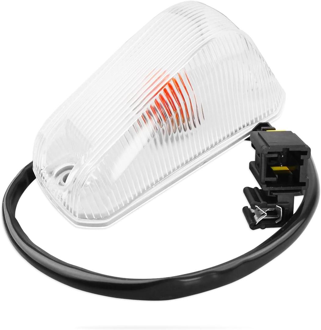 ANODZU Front Roof Marker Lamp Assembly, Cab Roof Top Marker Light Fit for Dodge RAM PROMASTER 1500 2500 3500 2014-2023, Roof Running Light Replace 926-109