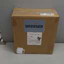 Amazon Basics Panini Press & Electric Indoor Grill with Temperature Control, Non-Stick Ceramic Plates, Black