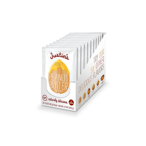 Justins PEANUT BUTTER HONEY BLEND GLUTEN FREE SINGLE SERVE SQUEEZE PACK, 6/10CT 1.15 OZ (BBD MAY 06 2026)