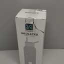 DYSANKY Insulated Water Bottle | Thickened Stainless Steel Vacuum Metal | Portable Sports Half Gallon Large Water Jug for Gym and Hiking with Straw, Carrier Bag, Handle Strap | BPA-Free 64 Oz (Forest Black)