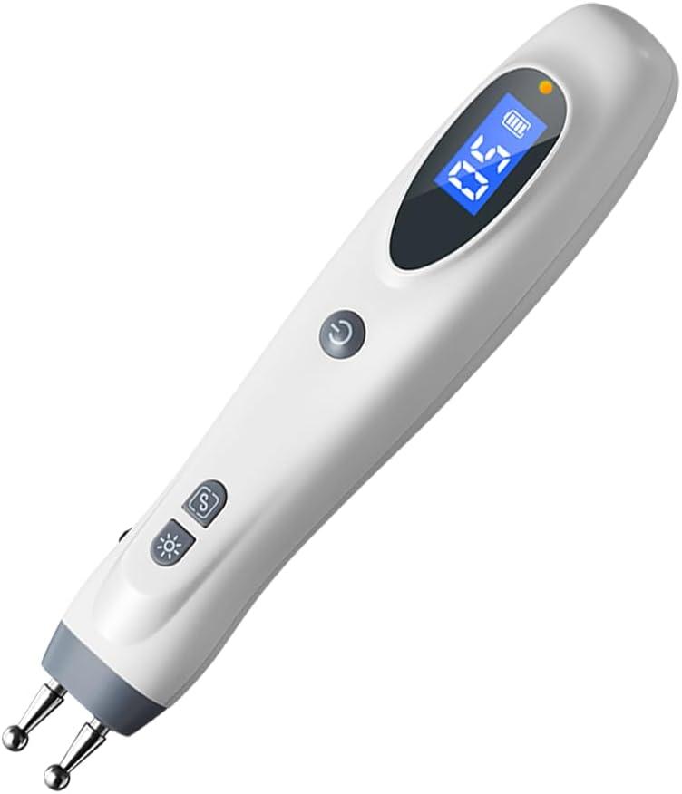 Electronic Acupuncture Pen Electric Meridian Acupressure Point Tool Massage Pulse Therapy Device for Pain Relief Rechargeable