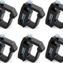 Truck Cap Mounting Clamps, Heavy Duty Camper Shell Clamps for Chevy Silverado Sierra 1500/2500/3500, for Dodge, for Ram 1500/2500/3500, F150 F250, for Mitsubishi, for Toyota (6 pcs)