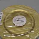 ELEGANT DISPOSABLES 13'' Party Chargers Large Plates & Platters Great for Elegant Party's Weddings Tableware Great for Serving dish Gold Pack of 6
