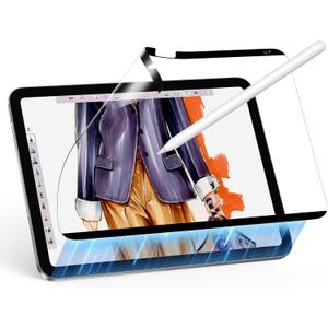 ESR Paper-Feel Magnetic Screen Protector for iPad A16 11th/10th Generation (11 Inch/10.9, 2025/2022), Write and Draw Like on Paper, Detachable and Reusable, Compatible with Tempered Film, Anti-Glare