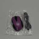 TECKNET Wireless Mouse (BT5.0/3.0 & 2.4G) Rechargeable 4800 DPI Silent USB A & Bluetooth Mouse 6 Buttons, Wide Compatibility - Purple