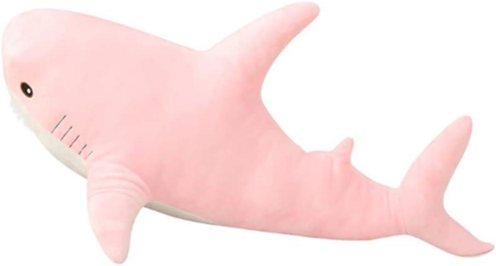 Shark Stuffed Animal Plush,Soft Pink Shark Stuffed Animal,Plush Large Shark Toys for Home Decoration Kids Gift(Pink, 31 inches)