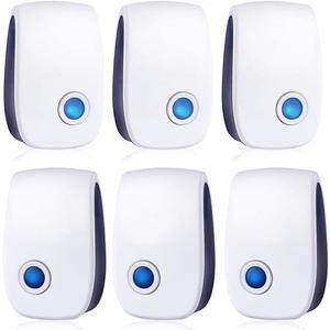 6 Pack Ultrasonic Pest Control Repeller, Mouse Traps Indoor for Home Mosquito Repellent Electronic Pest Repellent Plug in Cockroaches, Mice, Spiders, Ants, Bugs, Pest Defence for House, Kitchen