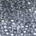 2000 pcs/Pack Wedding Table Scatter Confetti Crystals Acrylic Diamonds 8 mm Rhinestones for Wedding, Bridal Shower, Vase Beads Decorations (8mm, Light Gray)