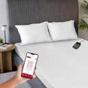 Sunbeam Polyester Wi-Fi Connected Mattress Pad, Electric Blanket, 10 Heat Settings, Queen Size