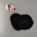 Soft Afro Wig 70s For Women Kinky Curly Hair Wigs With Bangs Natural Looking Short Curly Wig For Men Bouncy Black Puff Synthetic Hair Wig For Daily Party Use
