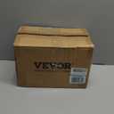 VEVOR 1/2HP Furnace Blower Motor, 1075RPM 5-Speed, 208/230V 2.7A, 48 Frame 3.4" Shaft Length, 0.5" Shaft Diameter, CW/CCW Dual Rotation, with 7.5F/450V Capacitor and 11" Hold Hoop