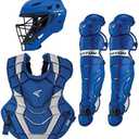 Easton | ELITE X 2.0 Catcher's Set |  Intermediate | Ages 13-15, Blue
