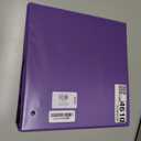 Avery Heavy-Duty View 3 Ring Binder, 3" One Touch EZD Rings, 1 Purple Binder (79810)