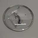 10 Inch Tempered Glass Lid Compatible with 8 Quart Instant Pot and Ninja Foodi, Universal Electric Pressure Cooker Lid with Upgraded Heat-resistant Silicone Handle