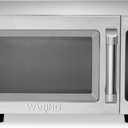 Waring Commercial WMO90 Medium Duty Microwave Oven, 0.9 Cubic Feet, 10 Programmable Memory Settings, 5 Power Levels, Stainless Steel Construction, 120V, 1000W, 5-15 Phase Plug