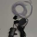 Automatic Small Sump Pump with Water Sensor, 8 FT Lift 74 GPH with 6 FT Tubing, 115/230V Mini HVAC Condensate Removal Pump with Float Switch for Dehumidifier, Air Conditioner, Hydroponic, Auto On Off