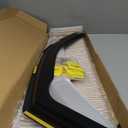 Extra Durable in-Channel Rain Guards Window Visors for Silverado/Sierra 2500HD/3500HD 2020-2026 Crew Cab Window Deflectors Vent Sun Shades Dark Smoke 4 Pieces