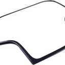 Beler Carbon Fiber Style Dashboard GPS Navigation Cover Trim Fit for Jeep Grand Cherokee 2014-2018