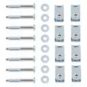 Truck Bed Mounting Bolt Nut Hardware Kit Compatible with 1997-2014 F150,1997-1999 F250,2006-2008 Lincoln Mark LT Replaces # W708605-S436 W709424-S901 924-312
