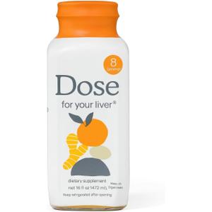 DOSE Liver Support Supplement Shot | 1 Bottle (16 Ounce) EXP: 03/31/2028