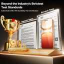 TOCOL for iPhone 17 Pro Screen Protector/iPhone 16 Pro Sceen Protector 6.3 Inch 9H Hardness Military Grade Shatterproof HD Tempered Glass for Full Coverage Protection 2 Pack (Clear)