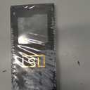 LSL Case for iPhone 16 Plus Black Floral Flower Pattern Print Design Soft TPU Full Camera Lens Anti-Drop Anti-Scratch Shockproof Protective Slim Cover for Women Girls