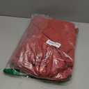 YoungsTex Burgundy Red Linen Curtains 63 Inch Length 2 Panels for Living Room - Semi Sheer Window Drapes with Back Tab Rod Pocket Light Filtering for Decor Bedroom, 52 X 63 Inch